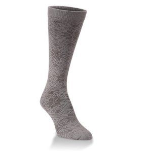 World's Softest Knit Cotton Snowfall Crew Socks